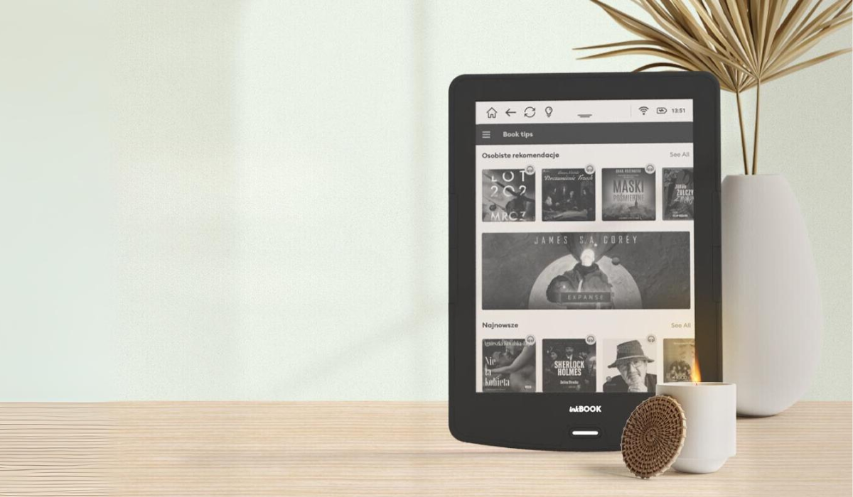 Aplikacja Storytel na czytnik ebooków