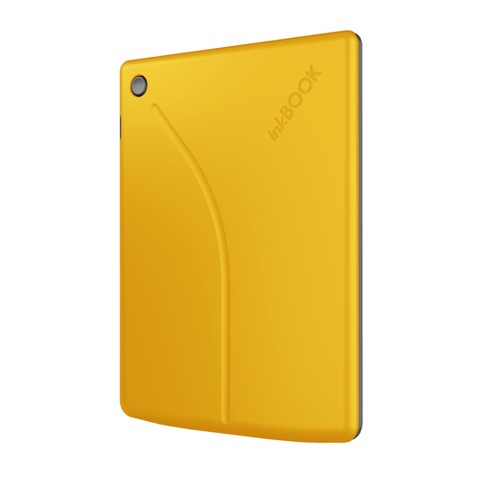 Czytnik ebook inkBOOK Solaris yellow - tył - bok_2