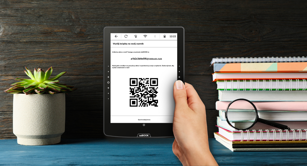 czytnik ebookow inkBOOK Solaris z funkcją sendinkBOOK