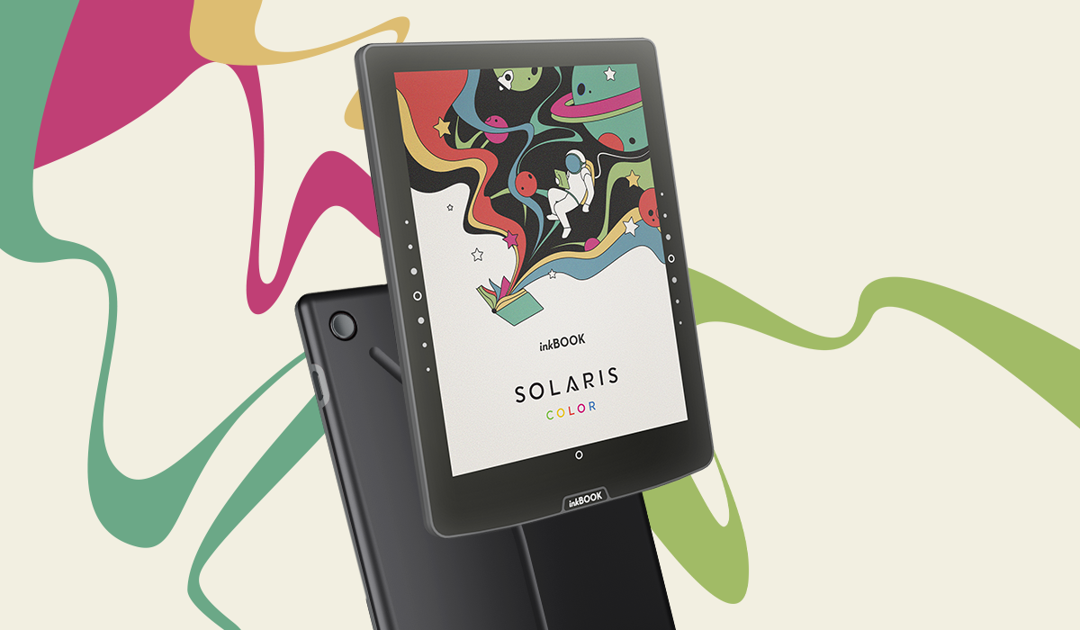 Czytnik ebooków inkBOOK Solaris Color premiera w sklepie producenta