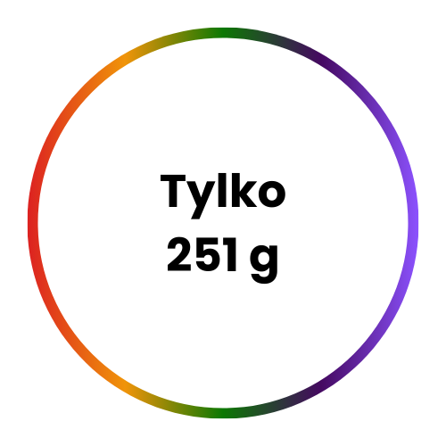Tylko 251 g - ikona