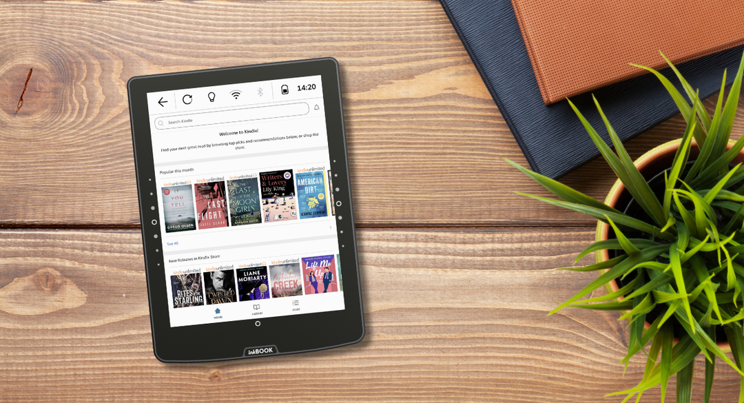 Aplikacja Kindle na czytniku inkBOOK. Jak czytać książki z Amazonu na polskim czytniku?