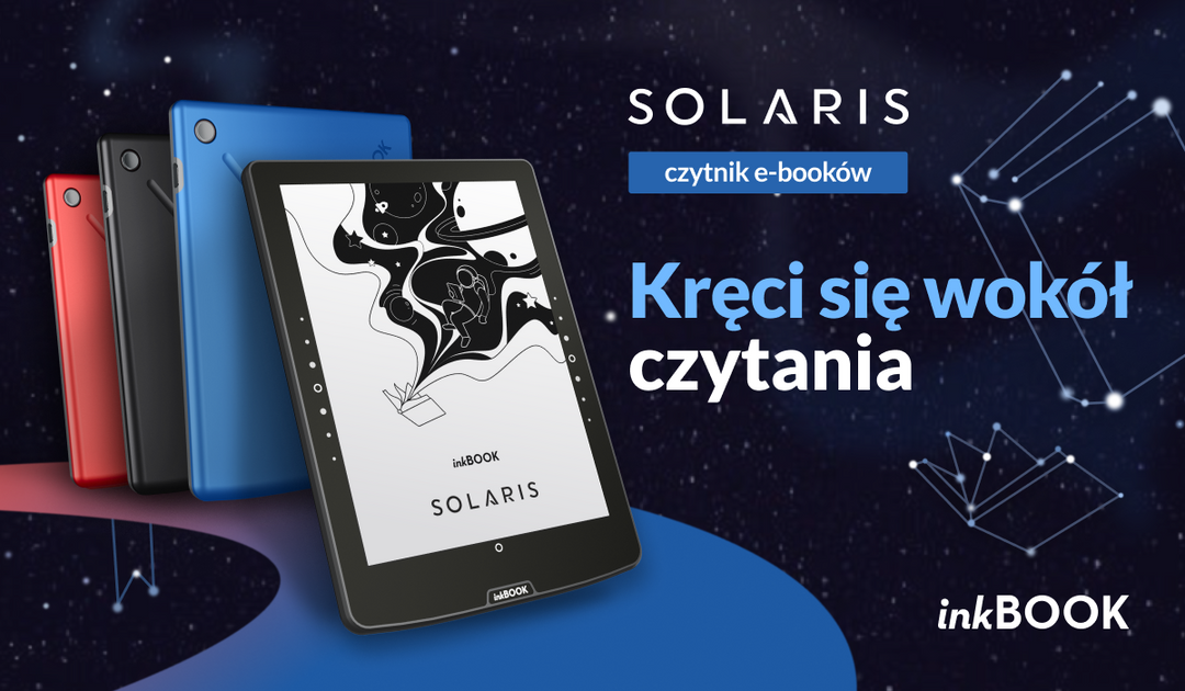 inkBOOK Solaris — czytnik, który kręci się wokół czytania [2025]