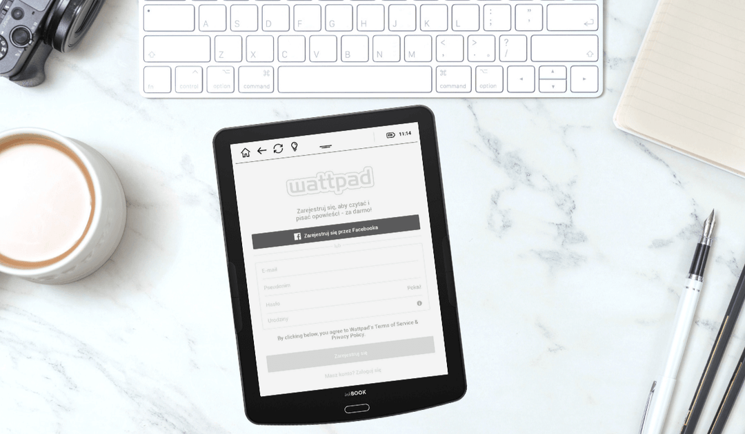Wattpad na czytniku inkBOOK