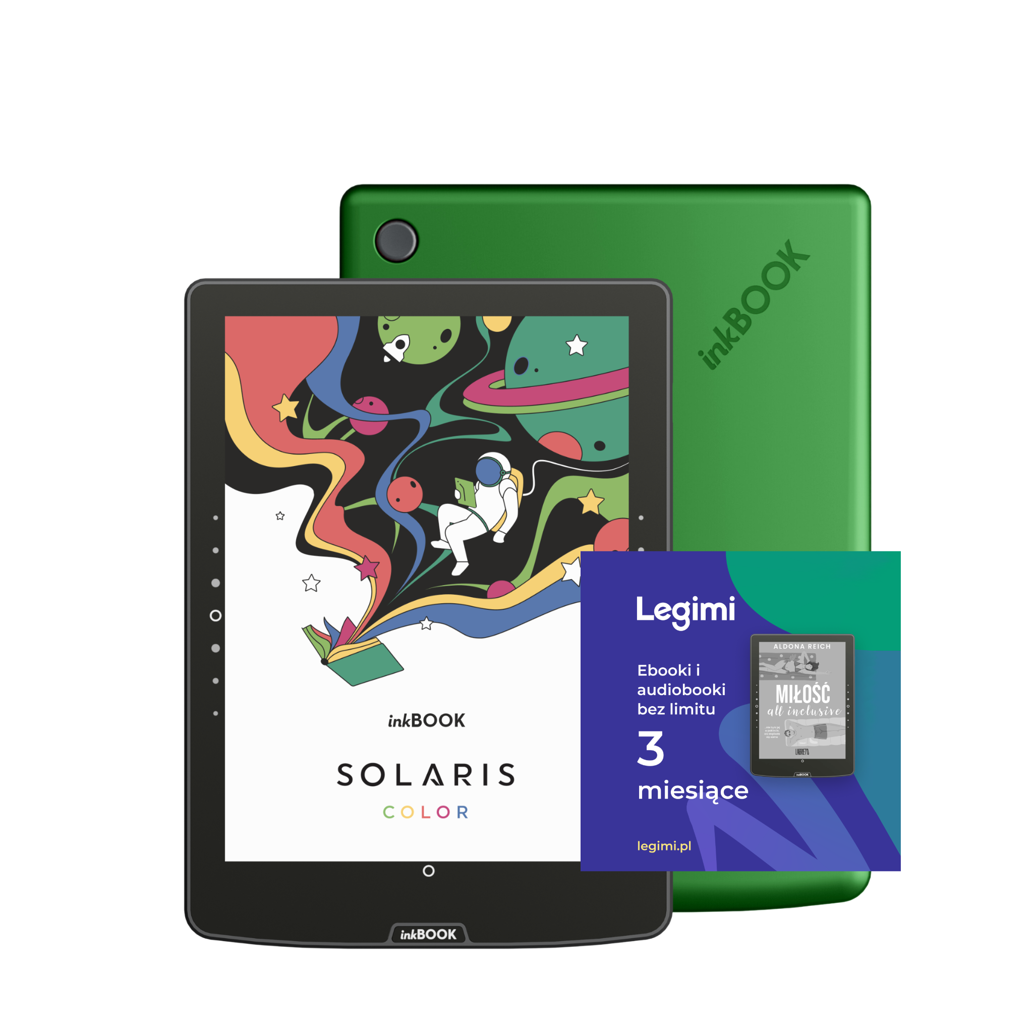 Zestawy z voucherem Empik Go i Legimi