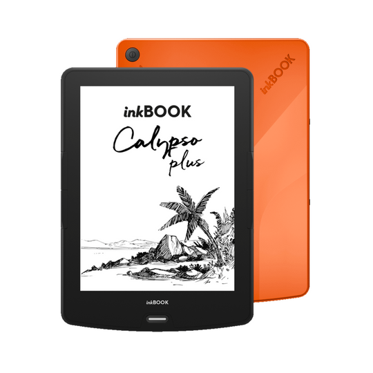 czytnik ebooków inkBOOK calypso plus orange fornt