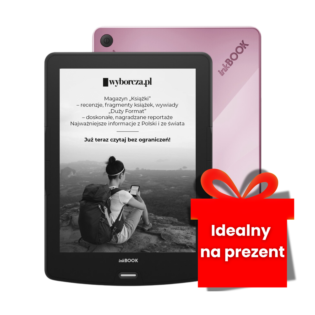 Czytnik ebook inkBOOK Calypso Plus z abonamentem Wyborcza.pl