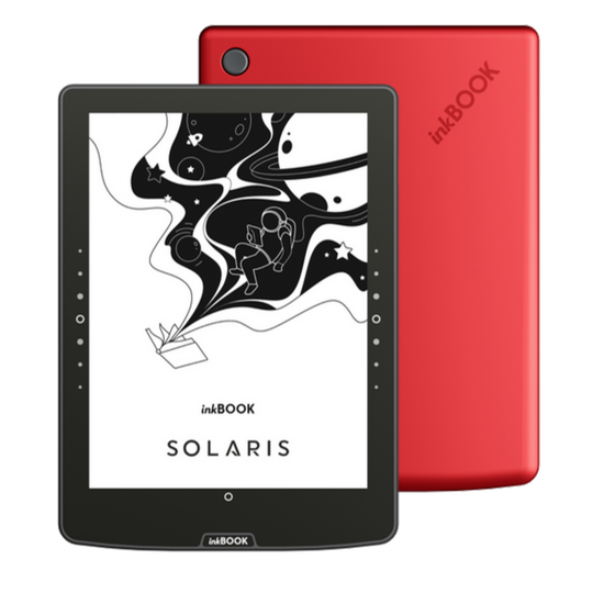 Czytnik ebook inkBOOK Solaris red czerwony