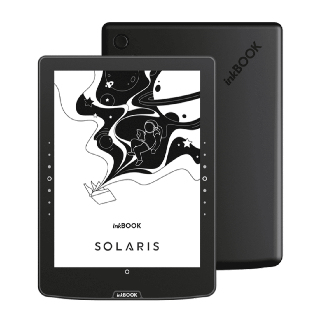 Czytnik ebooków inkBOOK Solaris czarny  z polskim menu, Czytnik inkBOOK Solaris odporny na zachlapania.