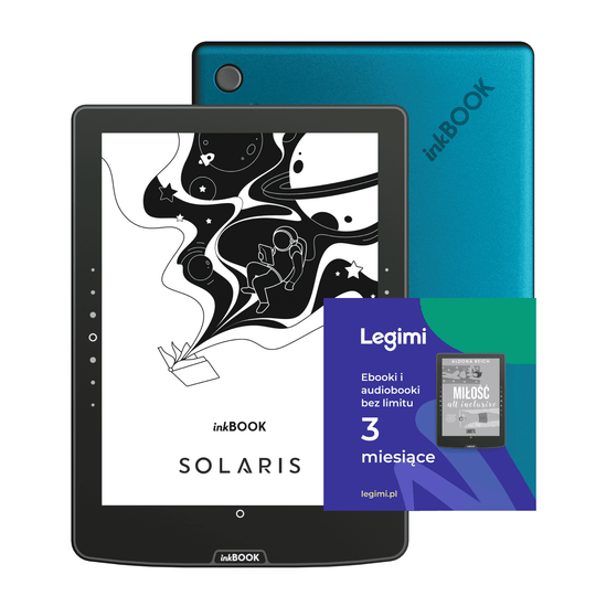 Czytnik ebooków inkBOOK Solaris 6" Legimi ocean
