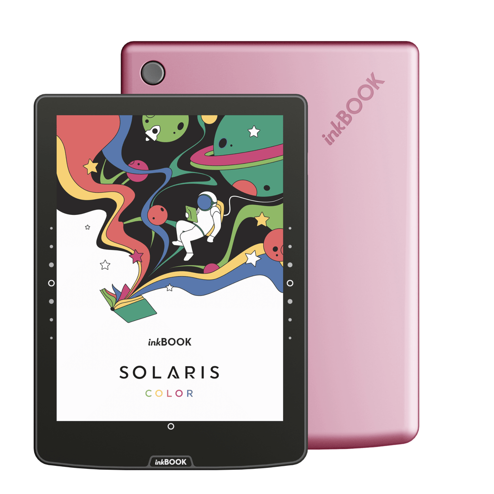 Czytnik ebooków inkBOOK Solaris 6" pink
