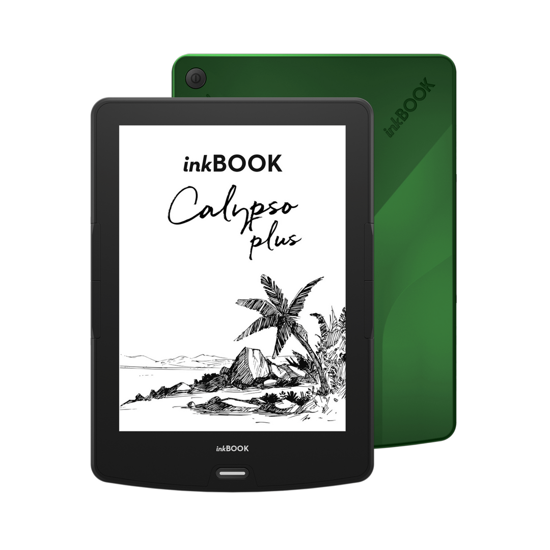 czytnik ebooków inkBOOK calypso plus green  fornt