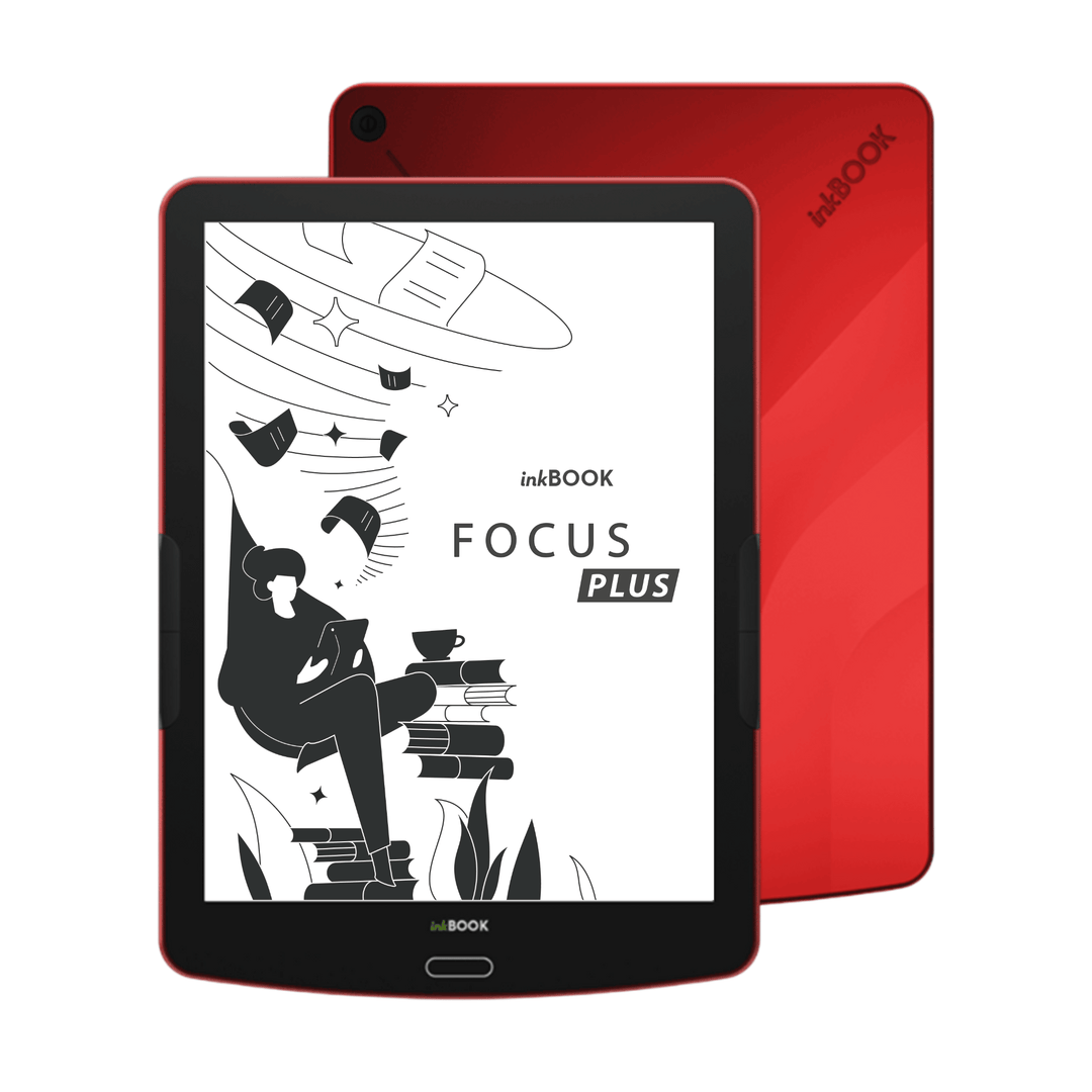 czytnik ebook inkBOOK focus color red 7,8"