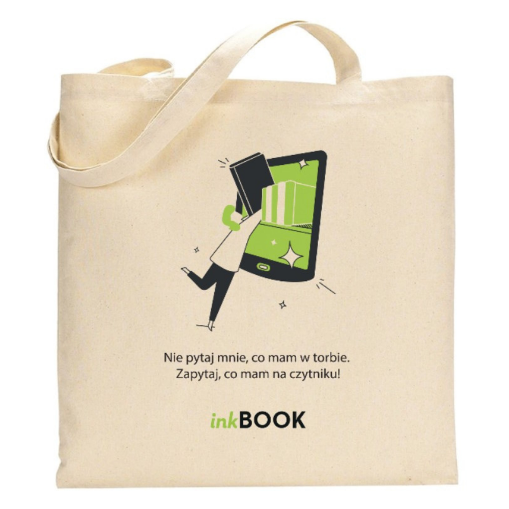 Torba eko bawełniana pytaj co mam na czytniku