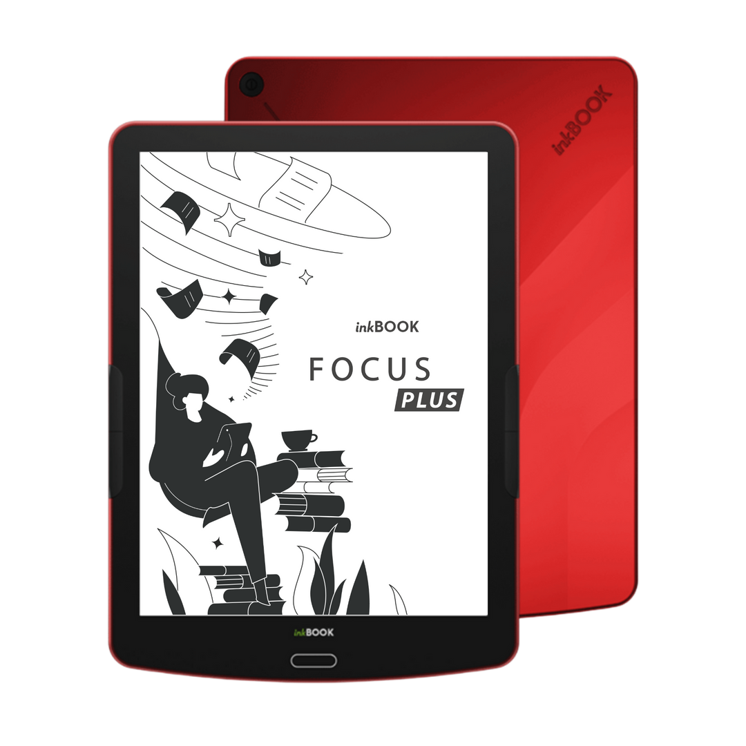 inkBOOK Focus Plus czerwony 