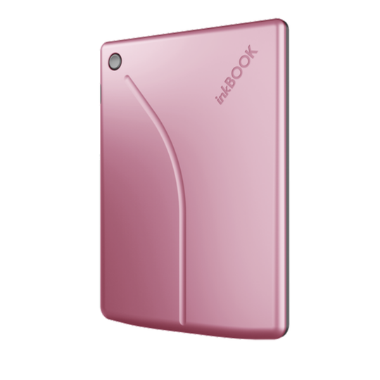 czytnik ebook inkBOOK Solaris pink bok