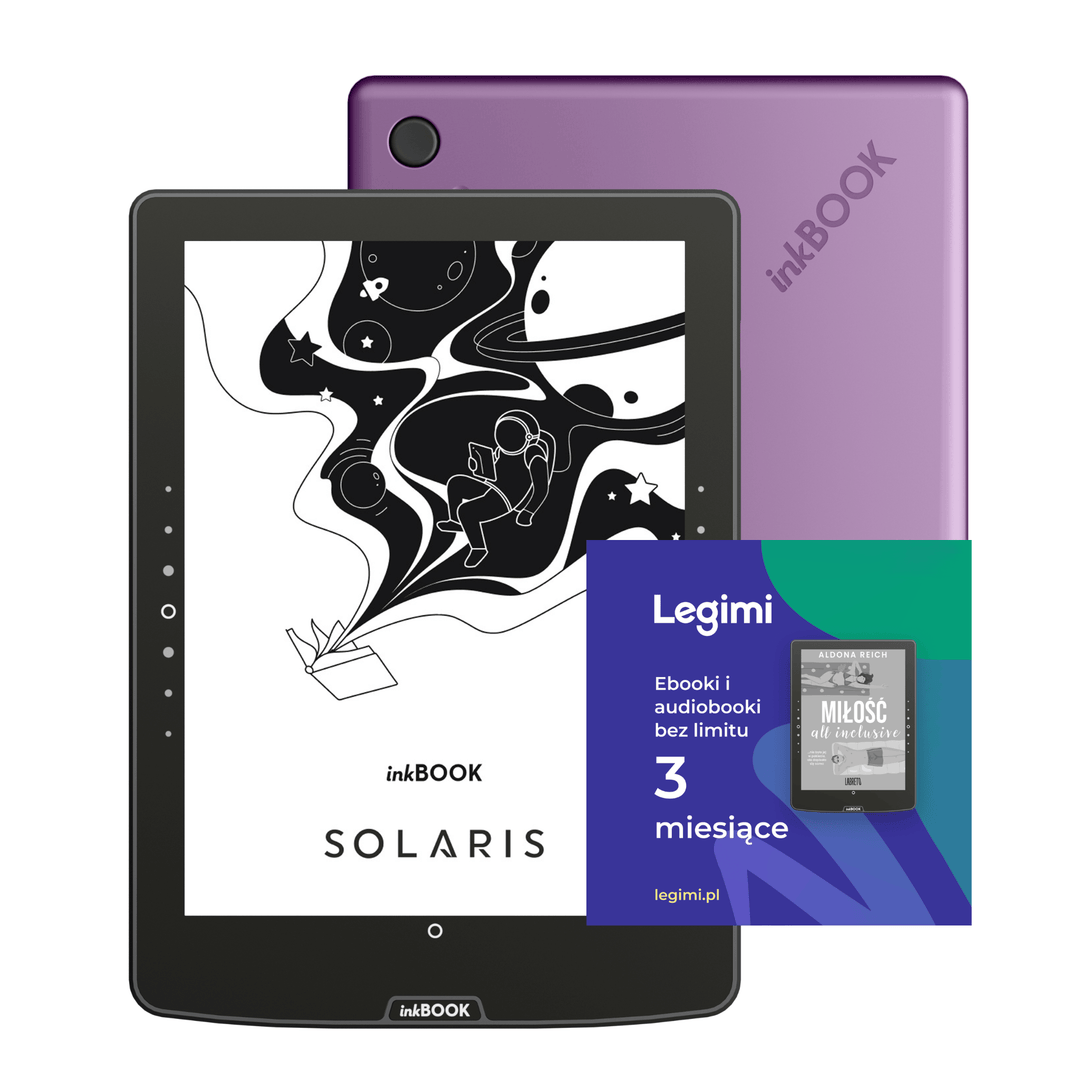 Czytnik ebooków inkBOOK Solaris 6" Legimi Violet