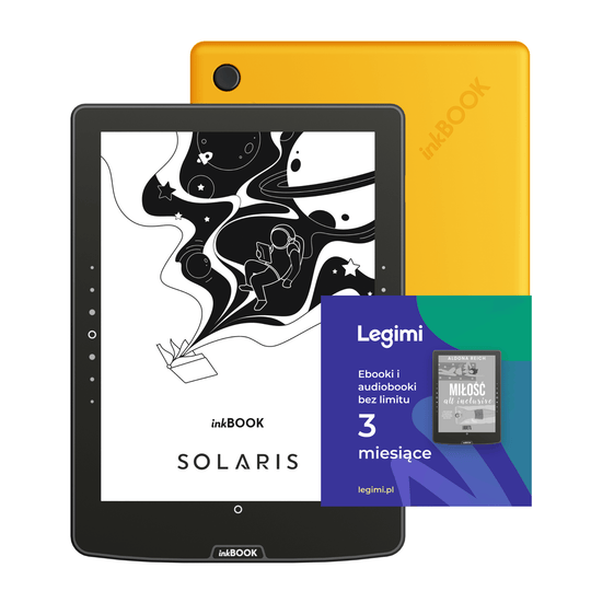 Czytnik ebooków inkBOOK Solaris 6" Legimi Yellow