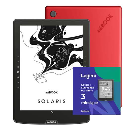Czytnik ebooków inkBOOK Solaris 6" Legimi red