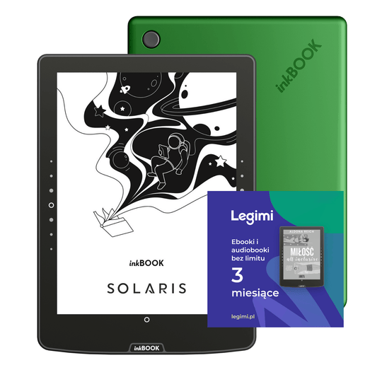 Czytnik ebooków inkBOOK Solaris 6" Legimi green