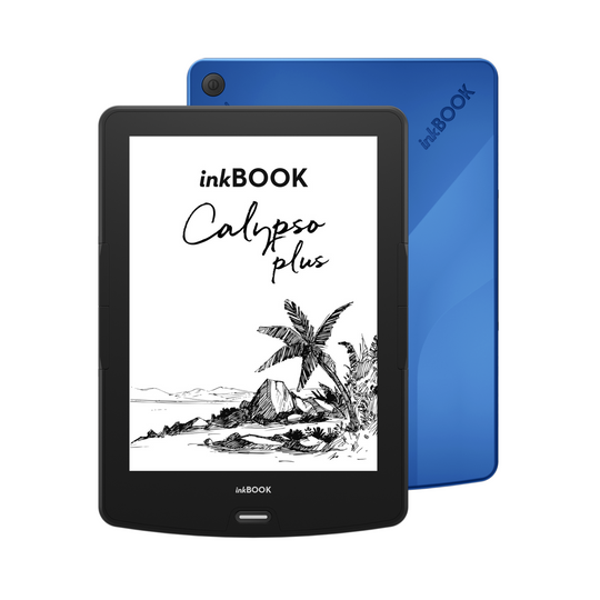 czytnik ebooków inkBOOK calypso plus blue fornt