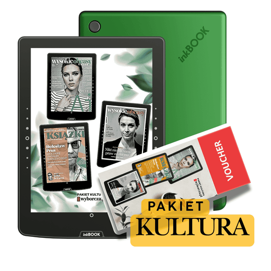 Czytnik inkBOK Solaris Color z voucherem wyborcza green