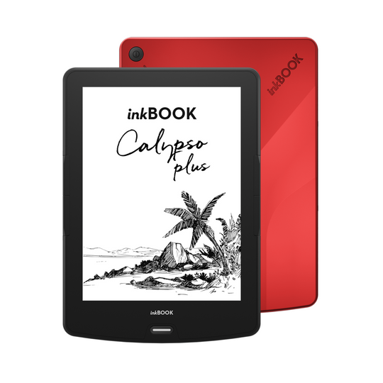 czytnik ebooków inkBOOK calypso plus red fornt