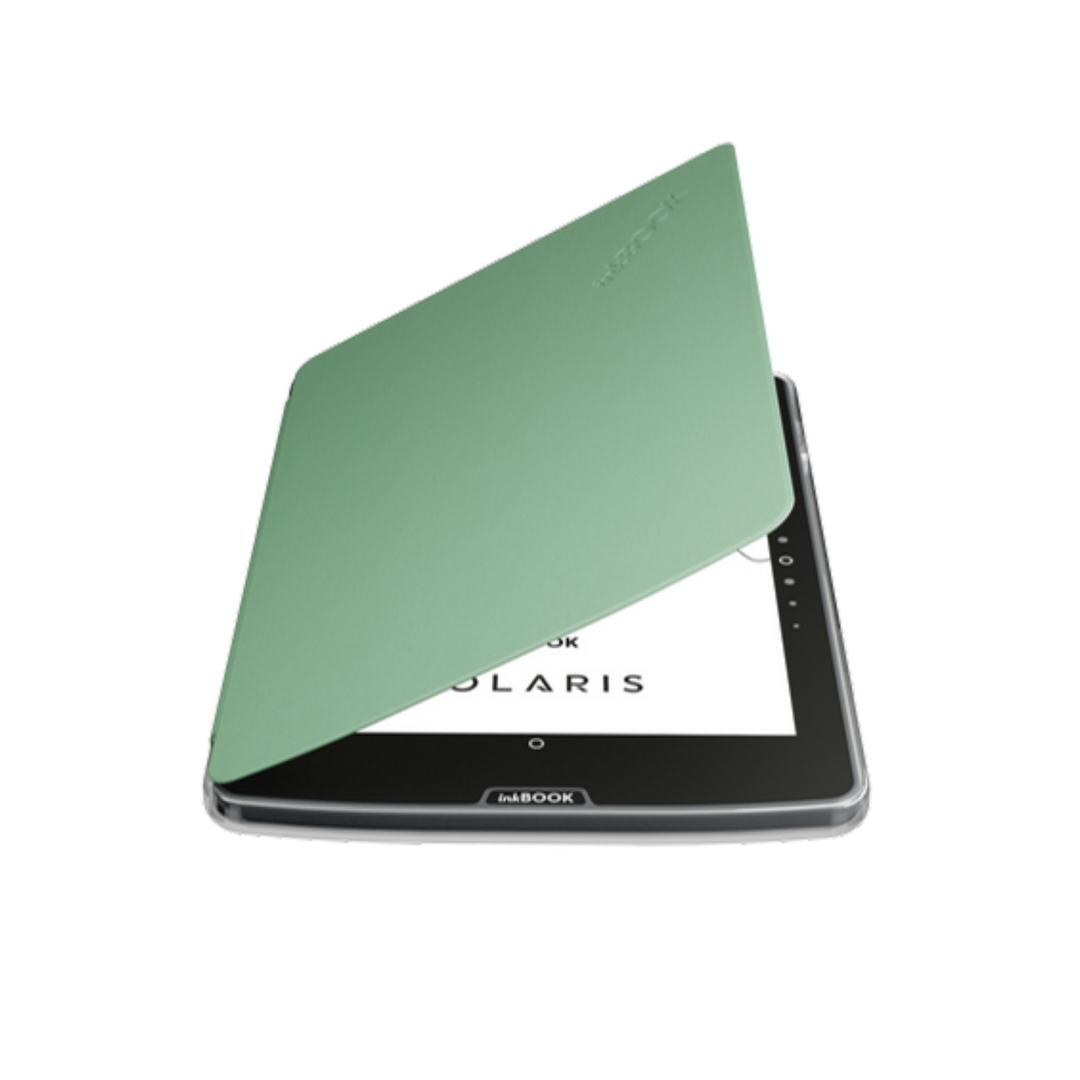 etui inkBOOK Duo Pistachio Green do czytnika inkBOOK Solaris front