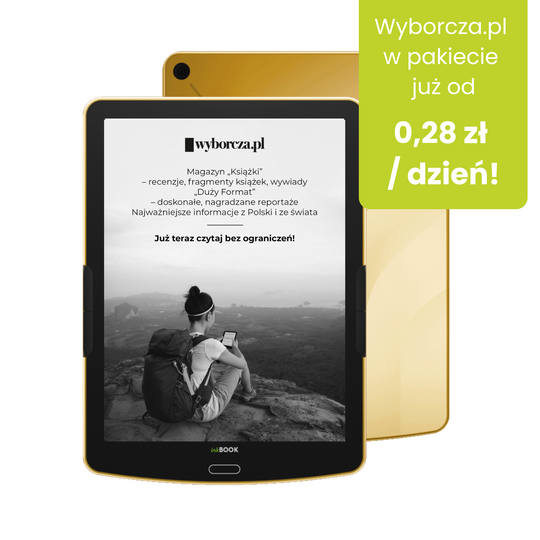 Czytnik ebook inkBOOK Focus z abonamentem Wyborcza.pl