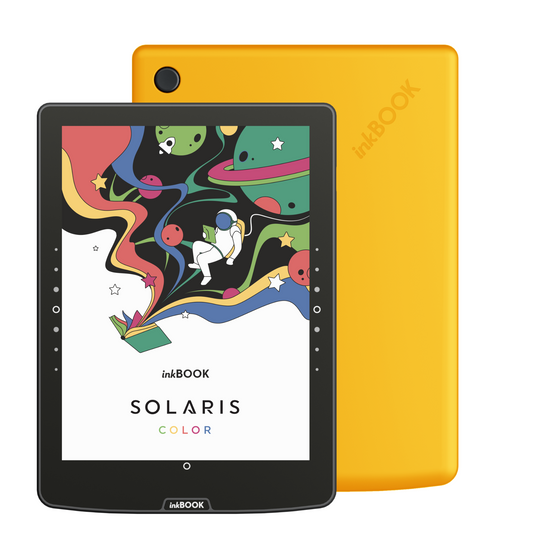 Czytnik ebooków inkBOOK Solaris 6" yellow