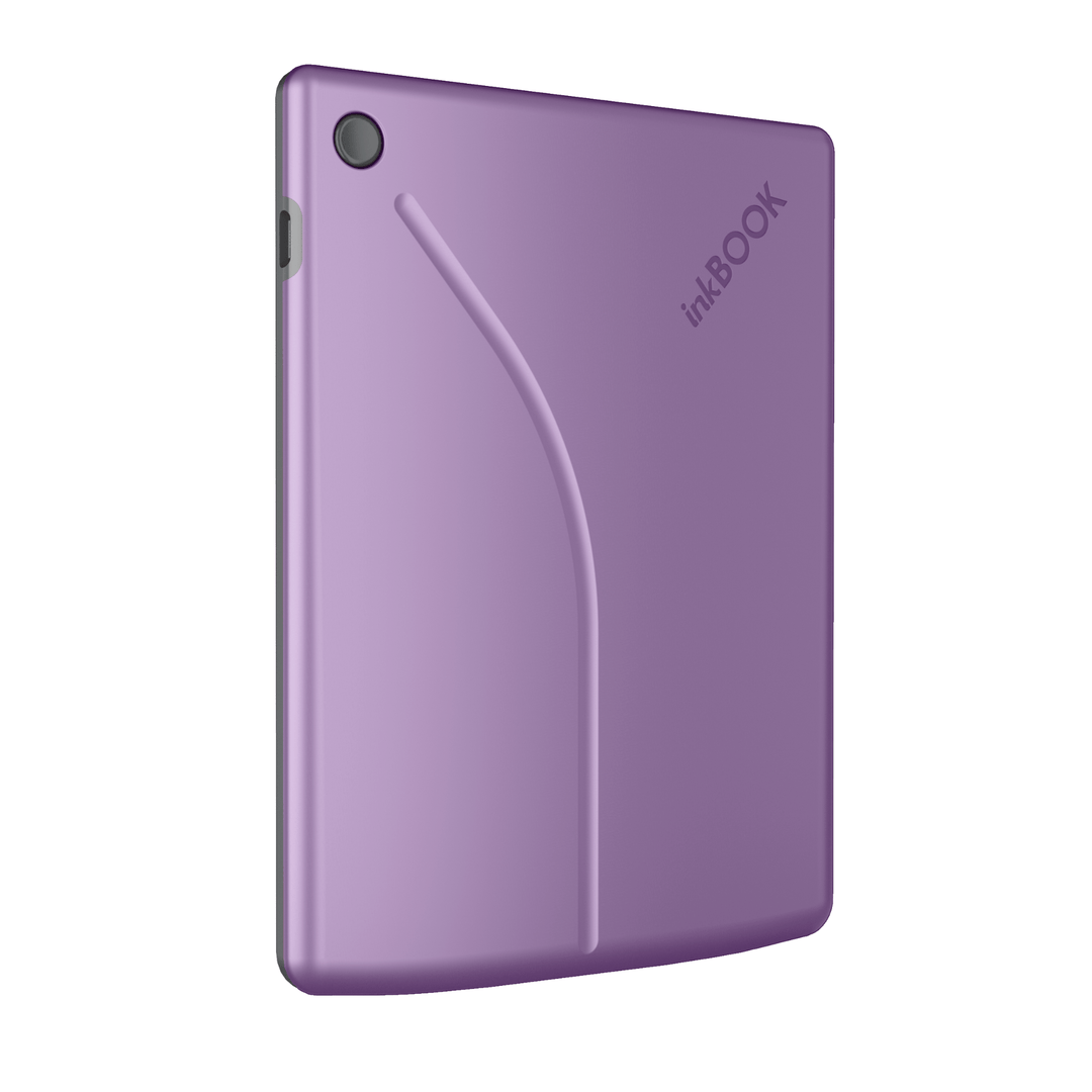 Czytnik ebooków Solaris Violet tył bokiem
