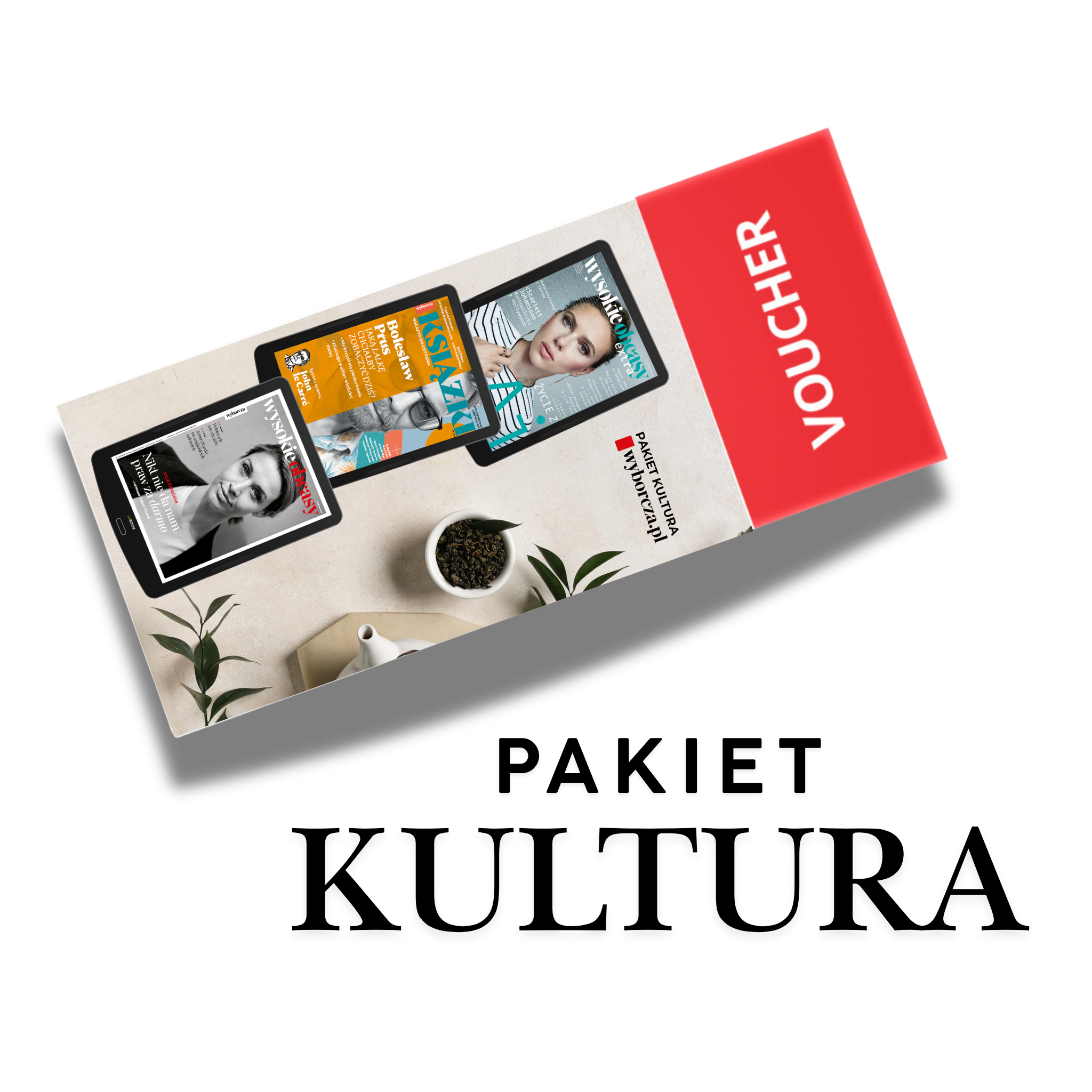 gazeta wyborcza voucher - pakiet kultura
