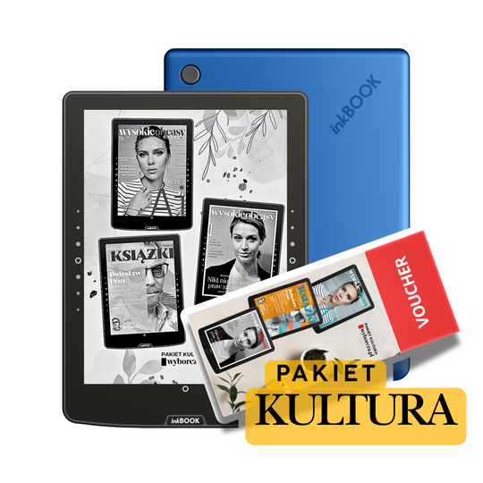 Czytnik inkBOOK Solaris + Pakiet KULTURA Wyborcza.pl (m.in.: WO, DF, "Książki")