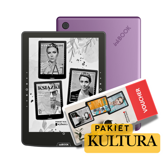 Czytnik inkBOOK Solaris + Pakiet KULTURA Wyborcza.pl (m.in.: WO, DF, "Książki")