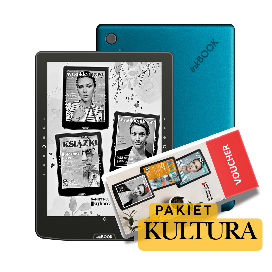 Czytnik inkBOOK Solaris + Pakiet KULTURA Wyborcza.pl (m.in.: WO, DF, "Książki")