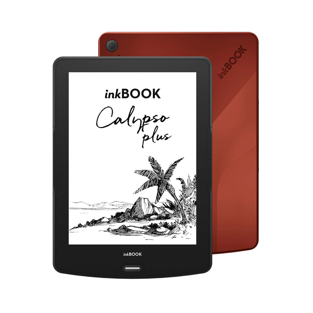 inkBOOK Calypso Plus burgundy bordowy czytnik ebooków