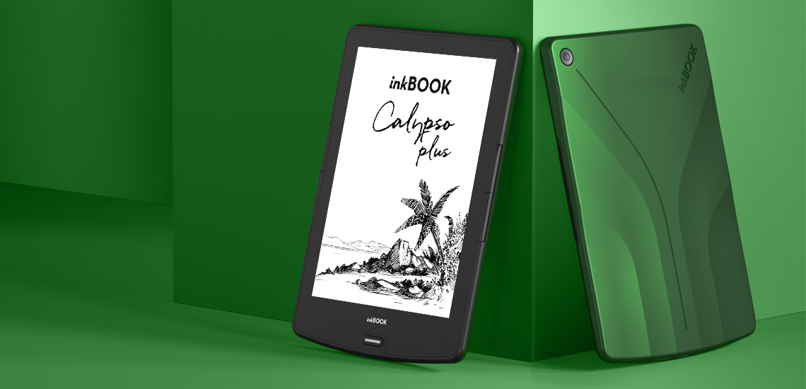 inkBOOK Calypso Plus w kolorze Green